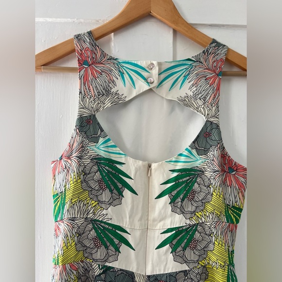 Corey Lynn Calter Anthropologie Women’s Floral Print Wide Leg Jumpsuit Size 2 - Picture 7 of 8